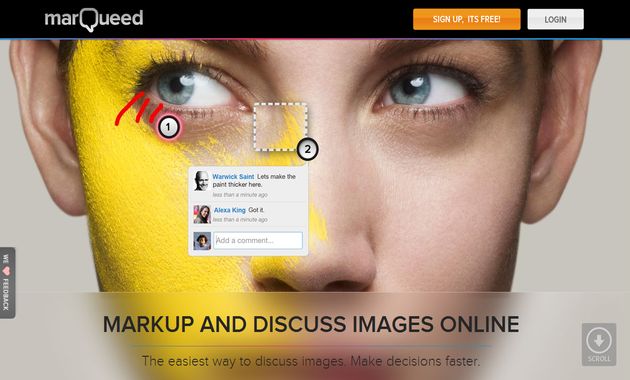 Marqueed, plataforma online colaborativa para desarrollar proyectos en equipo