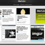 Merlink, crea una bonita revista online con tus redes sociales y contenidos favoritos