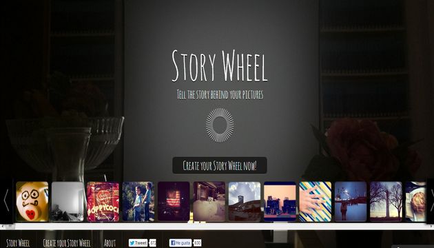 Story Wheel, crea un slideshow con tus fotos de Instagram y usa tu voz para describirlas