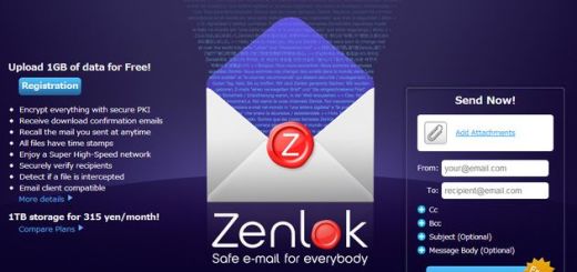 Zenlok, envía archivos de hasta 1 Gb completamente gratis