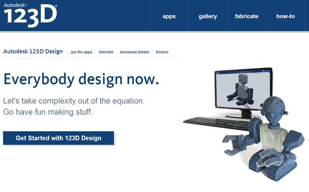 Autodesk 123D Design, modelado 3D gratuito al alcance de cualquiera
