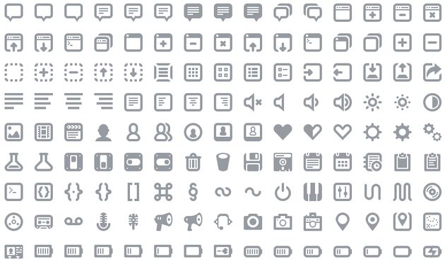 Batch: pack con 300 iconos gratuitos de gran calidad, para la web y la interfaz de usuario