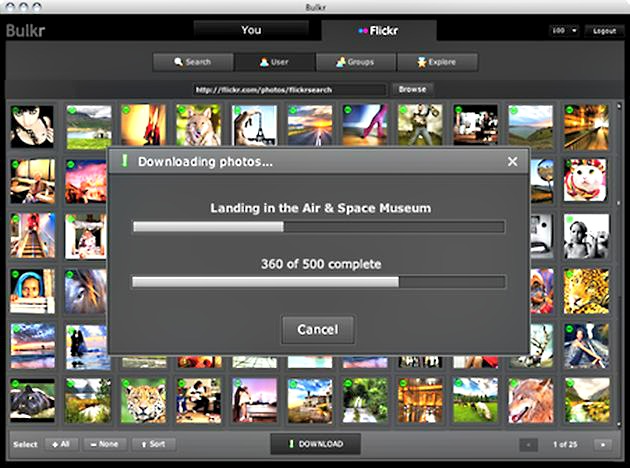 Bulkr, aplicación multiplataforma gratuita para descargar y hacer backups de nuestras fotos de Flickr