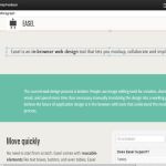 Easel, diseña páginas web desde el navegador y sin necesidad de escribir código