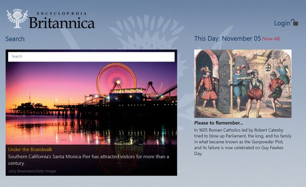 Ya se puede descargar gratis la Enciclopedia Británica para Windows 8 (inglés)