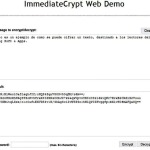 ImmediateCrypt, cifra tus textos desde la web o con una aplicación multiplataforma gratuita