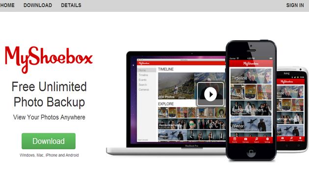 MyShoebox, espacio ilimitado para almacenar fotografías en la nube y sincronizarlas en tus dispositivos