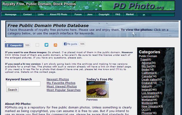 PD Photo, un repositorio con miles de fotografías de dominio público