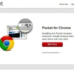 Pocket ya tiene extensión para el navegador Chrome