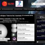 Sky-Live TV nos ofrece en vivo el eclipse solar completo de hoy