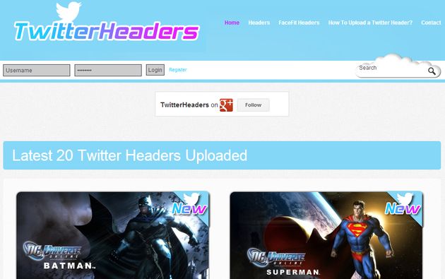 TwitterHeaders, gran colección de bonitas imágenes para la portada de Twitter