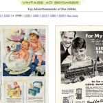 Vintage Ad Browser, directorio y buscador de anuncios antiguos con más de 123000 imágenes indexadas