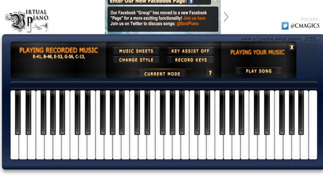 Decir la verdad Aparador Escultor Virtual Piano, un piano online para tocar tus piezas favoritas