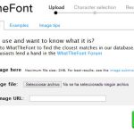 WhatTheFont, aplicación web para descubrir cuál es la tipografía empleada en una imagen y enlaces para conseguirla