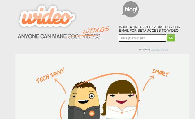 Wideo, una nueva opción online para crear animaciones en vídeo