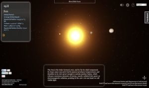 3D Solar System Web