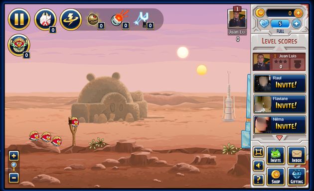 Ya es posible jugar a Angry Birds Star Wars en Facebook