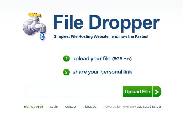 File Dropper, una solución rápida y gratuita para compartir archivos de hasta 5 Gb
