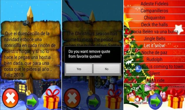 Frases de Navidad y Fin de Año, app Android con muchas frases originales para enviar en Navidad