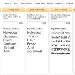 Identifont, un buscador de tipografías con una sección de fuentes gratuitas para descargar