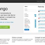 Listango, otra alternativa para guardar y compartir tus marcadores