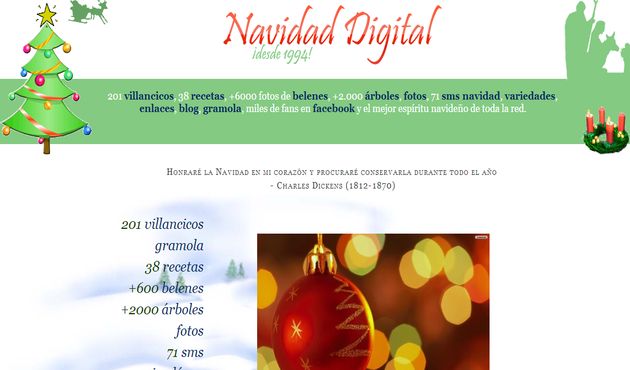 Navidad Digital, una página con recursos navideños que lleva online desde  1994 - Soft & Apps