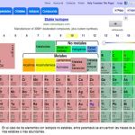 Ptable, tabla periódica de los elementos dinámica en línea y gratuita
