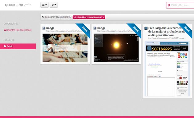 Quicklinkr, una alternativa a Pocket para guardar rápidamente enlaces y contenidos