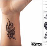 Tatoupourtoi, un probador de tatuajes en línea con una gran selección de tattoos