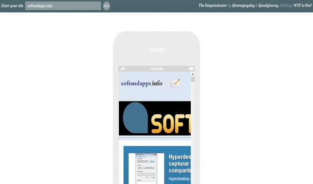 The Responsinator, comprueba como se muestra tu sitio en distintos dispositivos y bajo diversas resoluciones