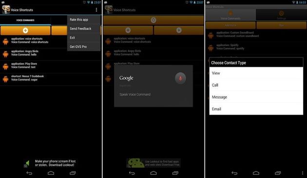 Voice Shortcuts Launcher, lanzador de aplicaciones por voz para Android
