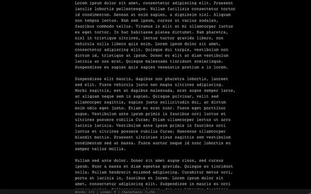 Write Space, un editor de texto sin distracciones para el navegador Chrome