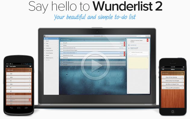 Wunderlist 2, un popular gestor de tareas gratuito y disponible para distintos dispositivos