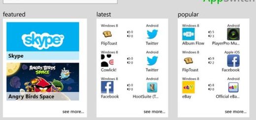 AppSwitch, buscando apps para Windows 8 similares a las que usamos en iOS y Android