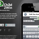 Chad2Win, una alternativa a Whatsapp o LINE que te paga por su uso