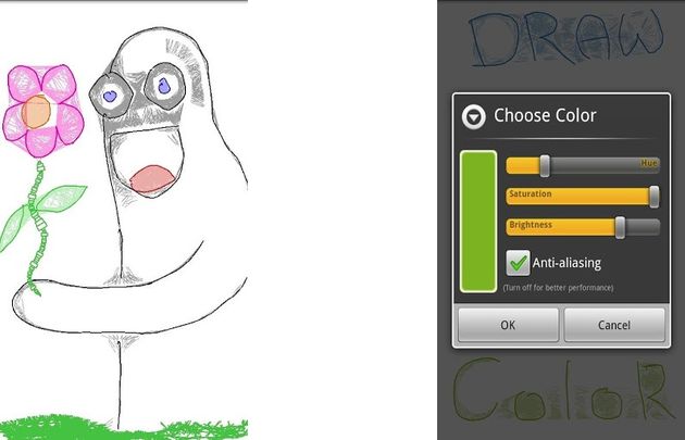 Draw(er), divertida app gratuita para dibujar en tu Android