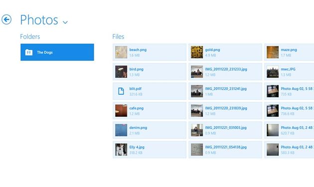 Dropbox lanza su app oficial con apariencia Modern UI para la Windows Store