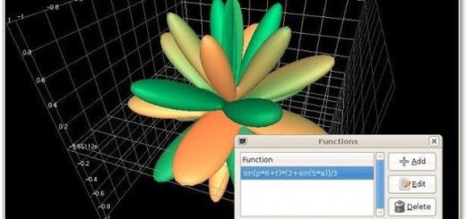 Functy, software libre para crear gráficos 3D de funciones matemáticas