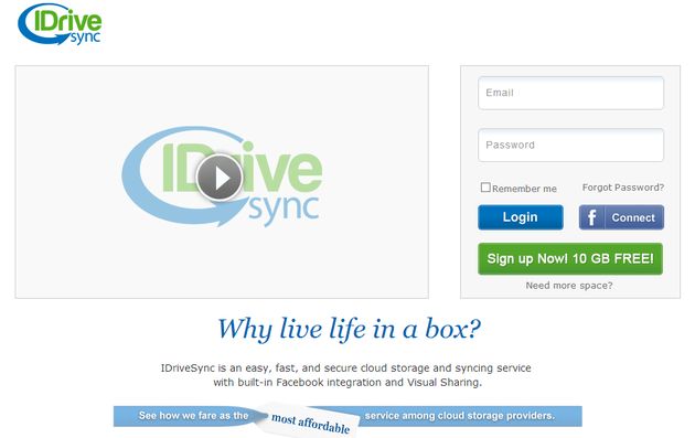 IdriveSync, otra opción para almacenamiento en la nube que nos regala 10 Gb
