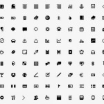 296 iconos minimalistas para uso libre en proyectos personales o comerciales