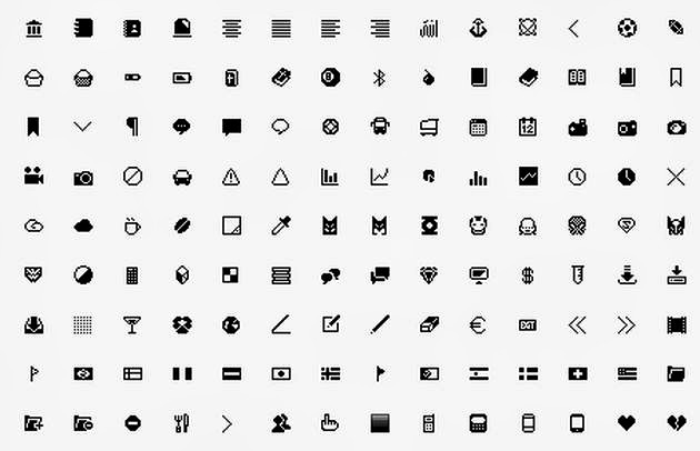 296 iconos minimalistas para uso libre en proyectos personales o comerciales