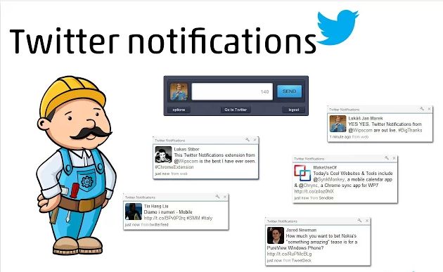 Notifications for Twitter, recibe notificaciones de Twitter en tu navegador Chrome