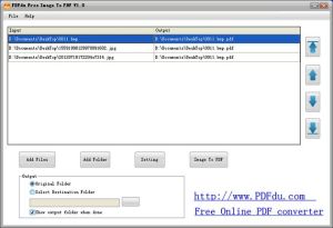 PDFdu Free Image to PDF Converter