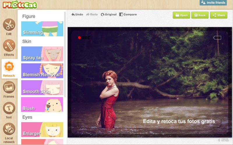 PhotoCat: fantástico editor de imágenes online, además de gratuito