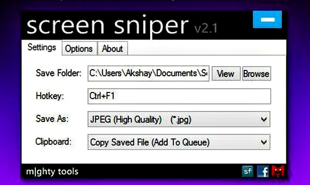 Screen Sniper, una forma rápida para tomar y guardar screenshots