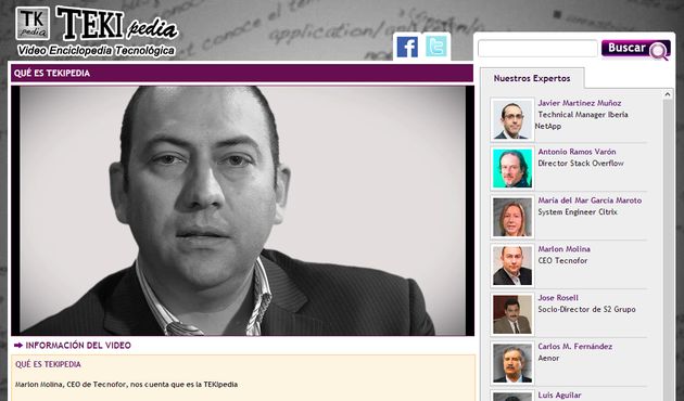 TEKIpedia, una vídeo enciclopedia de tecnología en español
