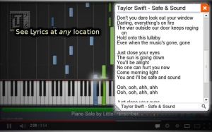 YouTube Lyrics Extension