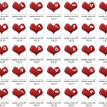 Pack gratuito de 30 bellos iconos sociales con forma de corazón en distintos formatos y tamaños