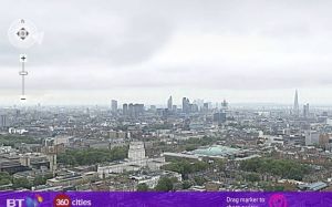 BT Tower 360 Panorama of London