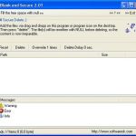 Blank and Secure, software portable y gratuito para borrado seguro de archivos